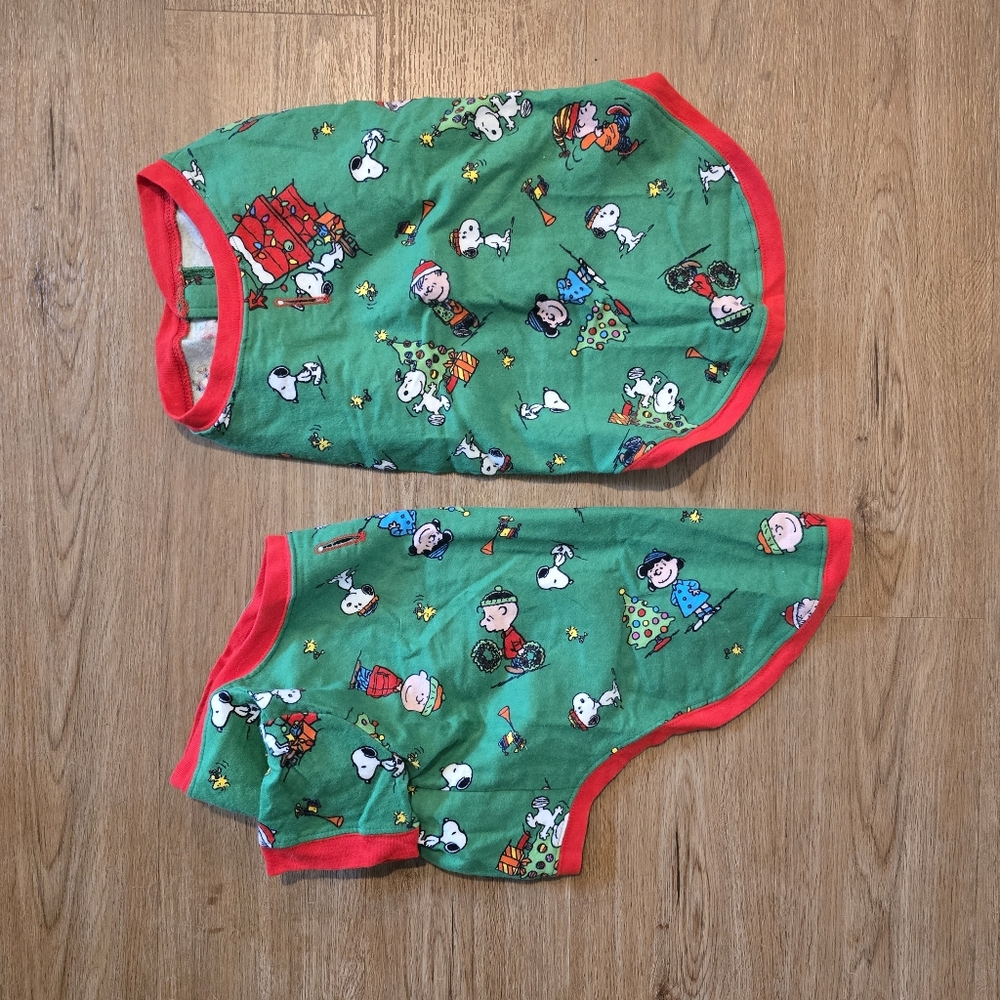 Peanuts Snoopy Christmas  Pet Pajamas